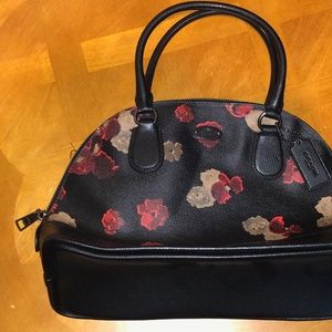 Floral Coach Purse
